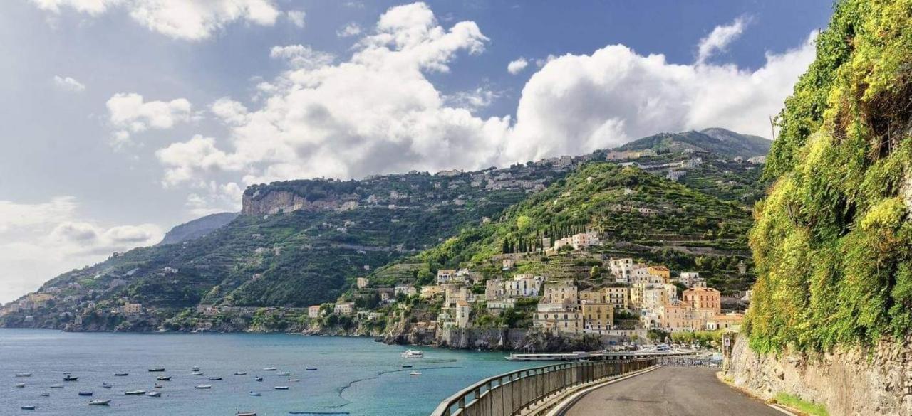 Amalfi Coast Palace In Minori Exterior foto